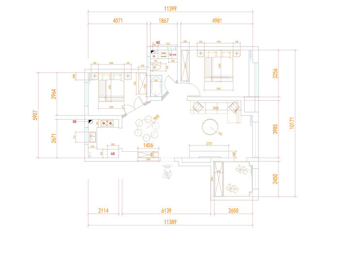 瑞家堅果-110平-現(xiàn)代輕奢風格-平面圖.jpg