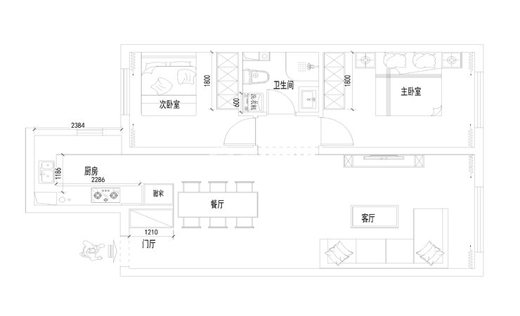 金地檀府-88平-現(xiàn)代北歐風(fēng)格-平面圖.jpg