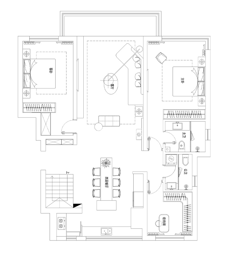 龍湖中鐵建云璟-135平-現代輕奢-平面圖.jpg